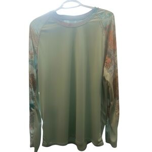 REALTREE Fishing Long Sleeve Multicolor Shirt Size Large
